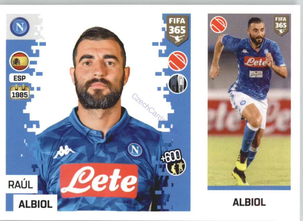 Raúl Albiol 2019 Panini FIFA 365 #221