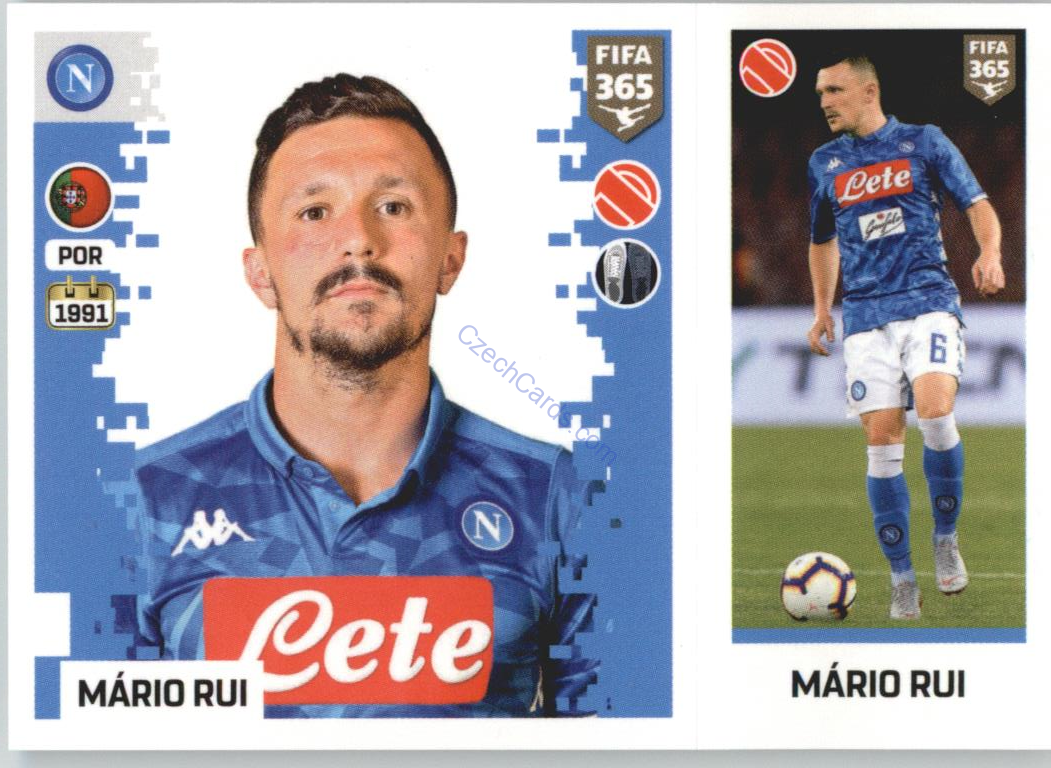 Mário Rui 2019 Panini FIFA 365 #223