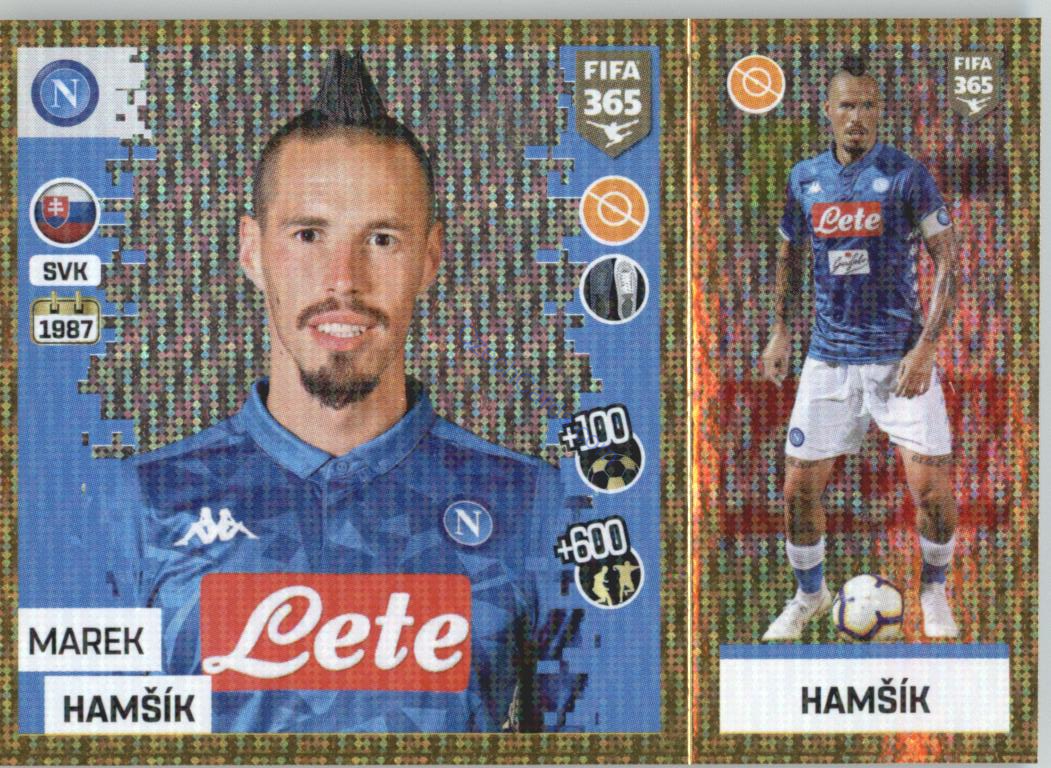 Marek Hamšík 2019 Panini FIFA 365 Gold #227