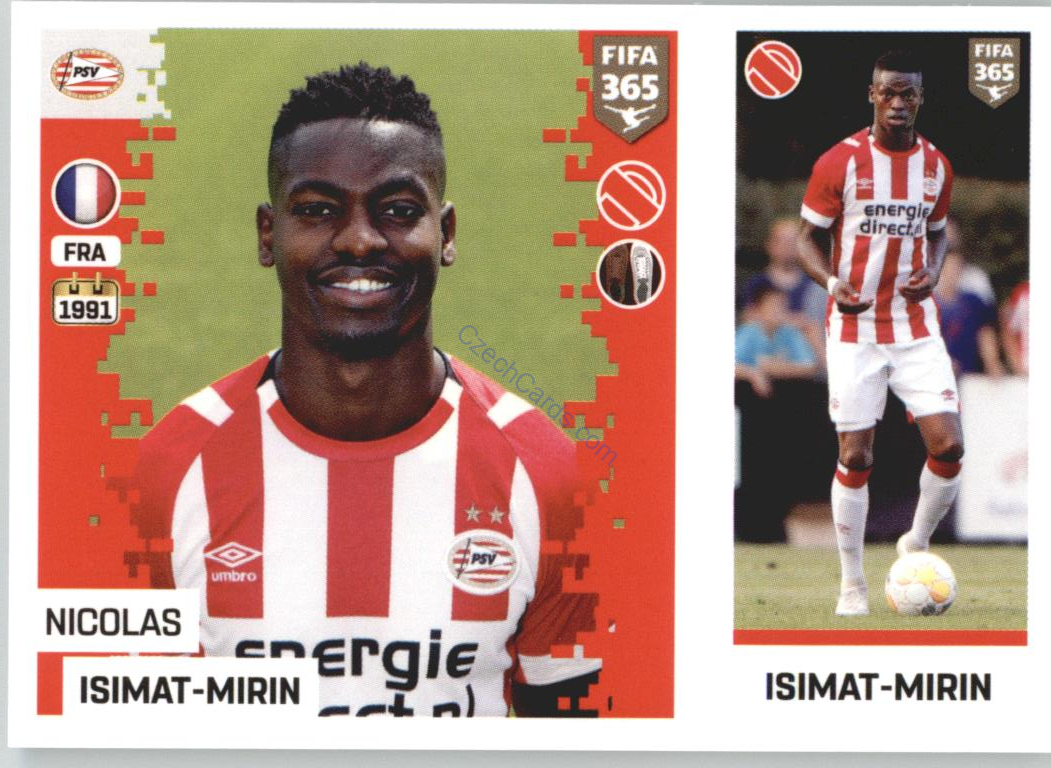Nicolas Isimat-Mirin 2019 Panini FIFA 365 #235