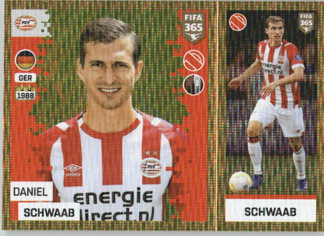 Daniel Schwaab 2019 Panini FIFA 365 Gold #237