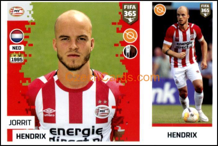 Jorrit Hendrix 2019 Panini FIFA 365 #244