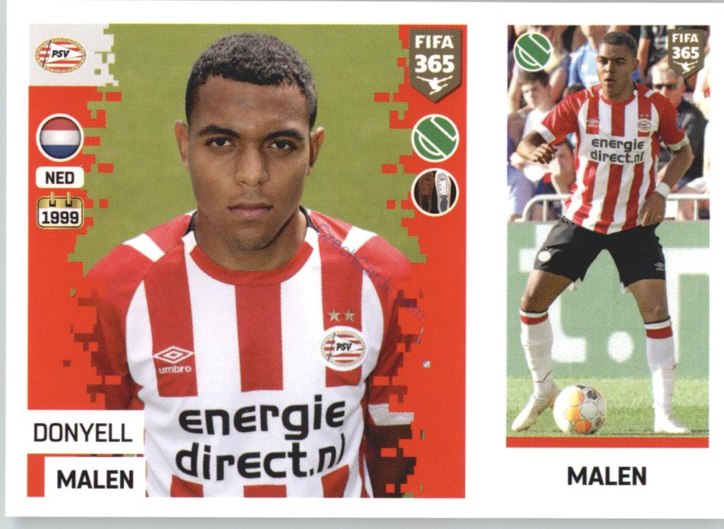 Donyell Malen 2019 Panini FIFA 365 #245