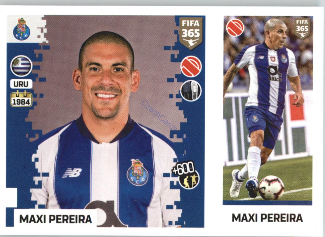 Maxi Pereira 2019 Panini FIFA 365 #251