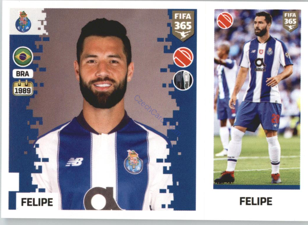 Felipe 2019 Panini FIFA 365 #252