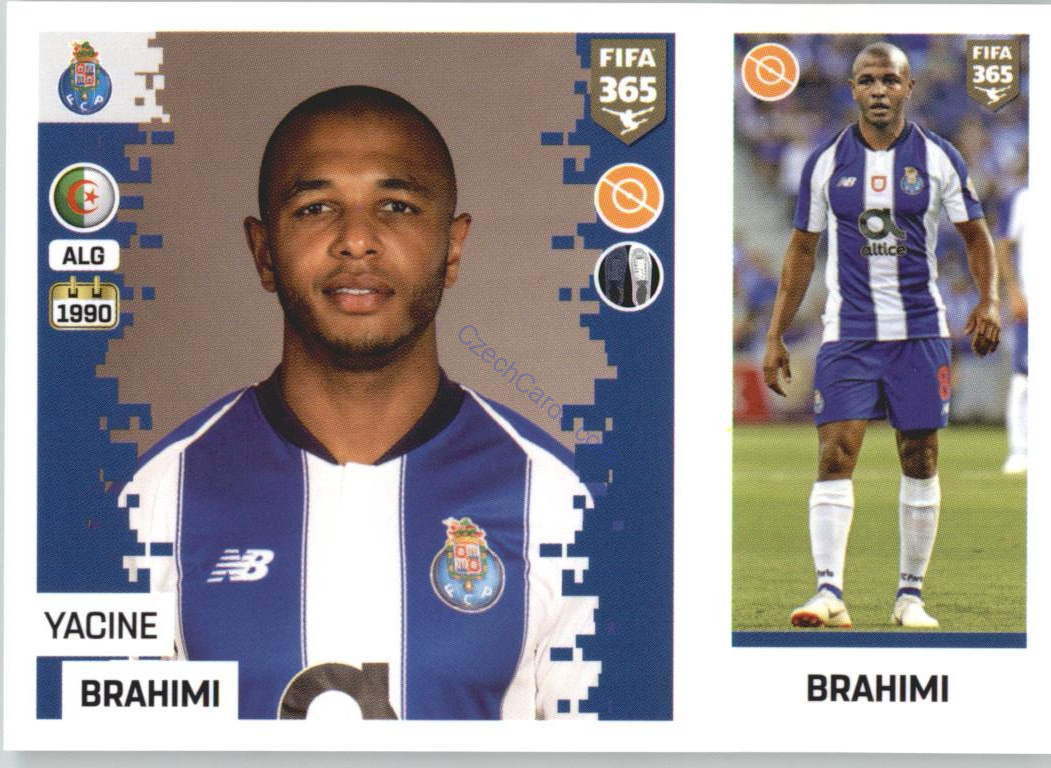 Yacine Brahimi 2019 Panini FIFA 365 #261