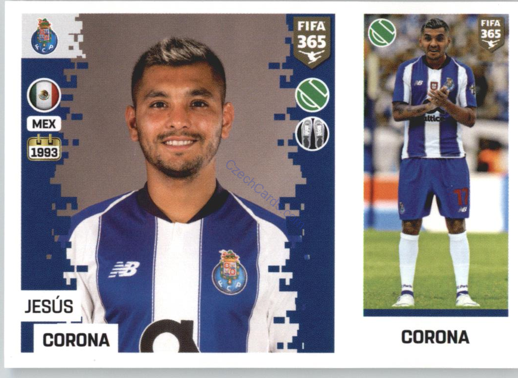 Jesús Corona 2019 Panini FIFA 365 #262