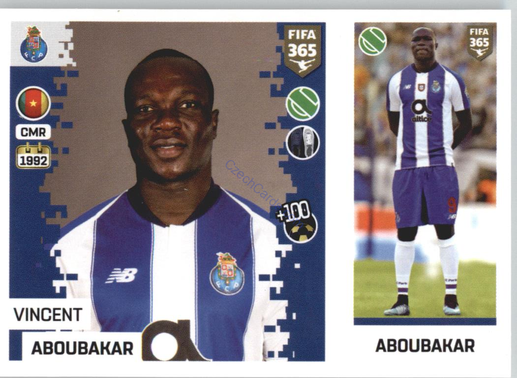 Vincent Aboubakar 2019 Panini FIFA 365 #263