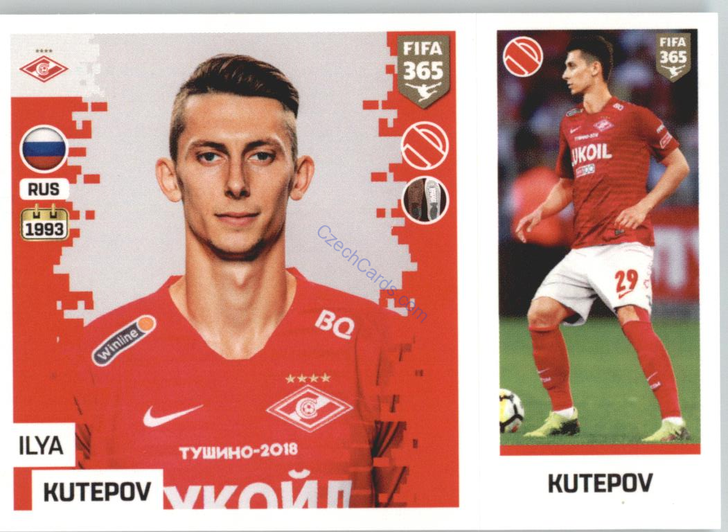 Ilya Kutepov 2019 Panini FIFA 365 #268