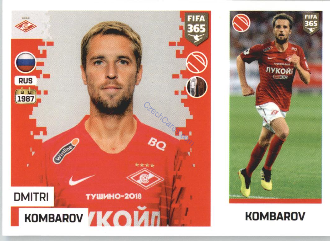 Dmitri Kombarov 2019 Panini FIFA 365 #271