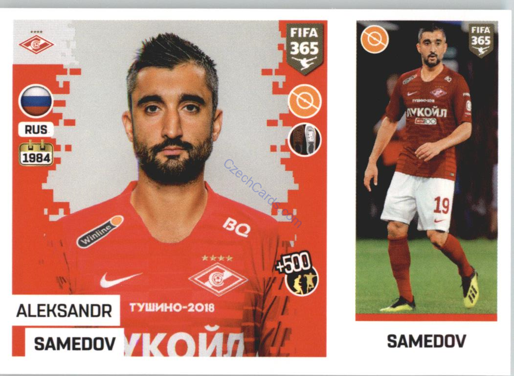Aleksandr Samedov 2019 Panini FIFA 365 #277