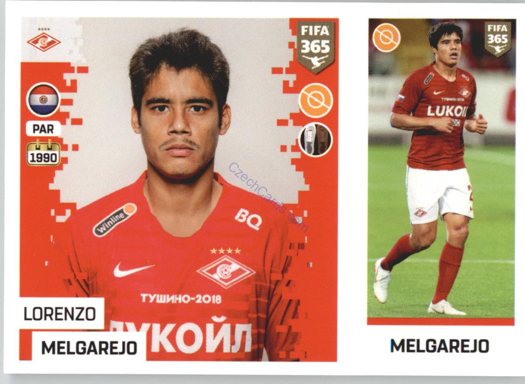 Lorenzo Melgarejo 2019 Panini FIFA 365 #278