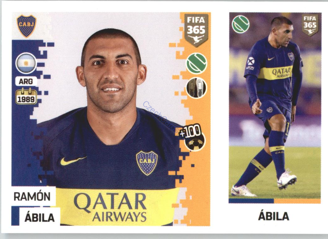 Ramón Ábila 2019 Panini FIFA 365 #294