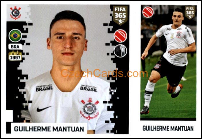 Guilherme Mantuan 2019 Panini FIFA 365 #299