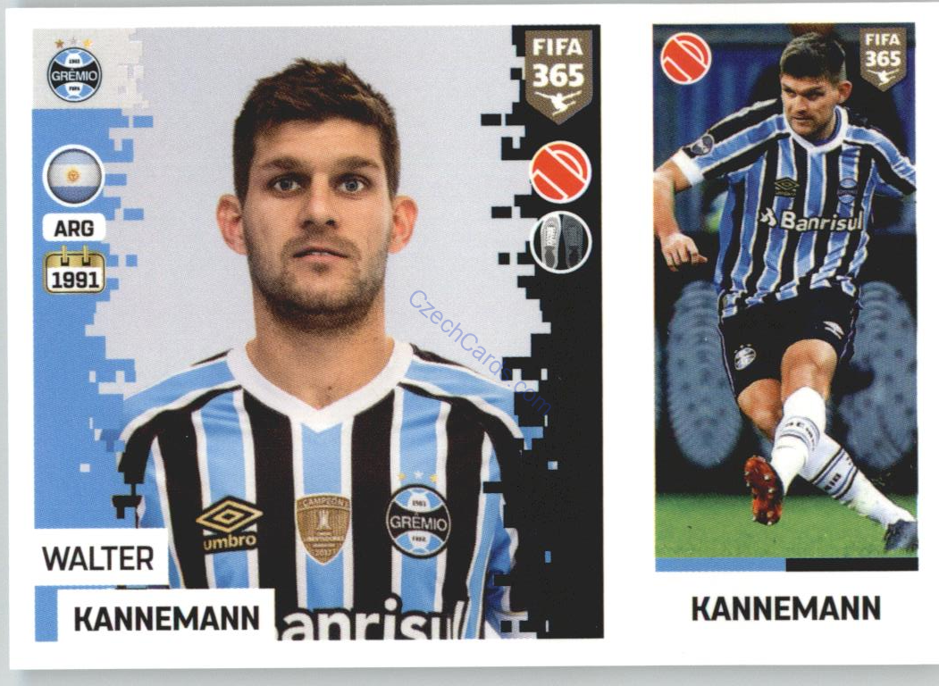Walter Kannemann 2019 Panini FIFA 365 #317