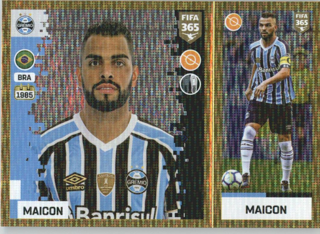 Maicon 2019 Panini FIFA 365 Gold #321