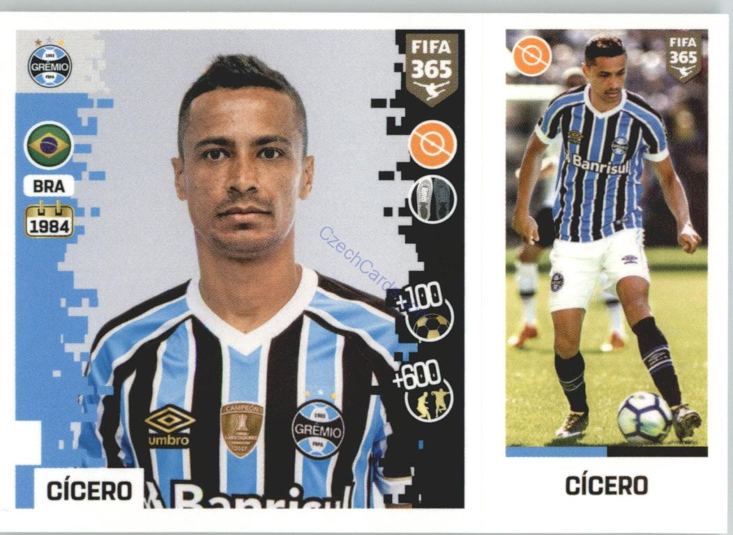 Cícero 2019 Panini FIFA 365 #322