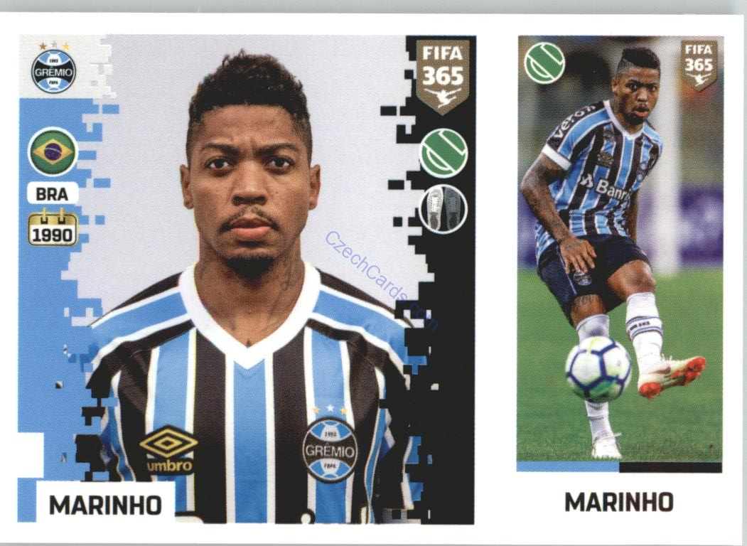 Marinho 2019 Panini FIFA 365 #324