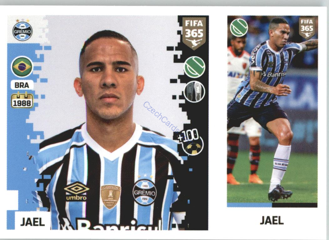 Jael 2019 Panini FIFA 365 #326