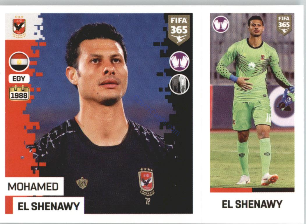Mohamed El Shenawy 2019 Panini FIFA 365 #330