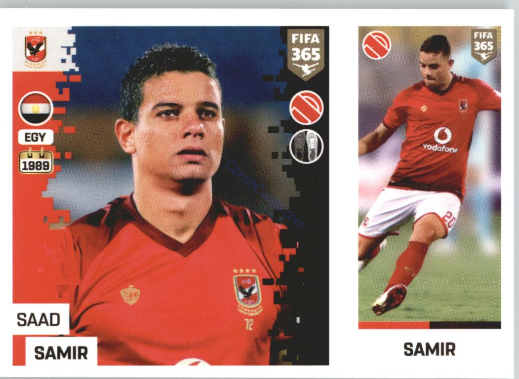 Saad Samir 2019 Panini FIFA 365 #332