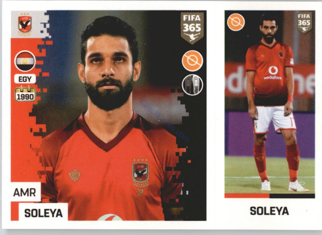 Amr Soleya 2019 Panini FIFA 365 #337