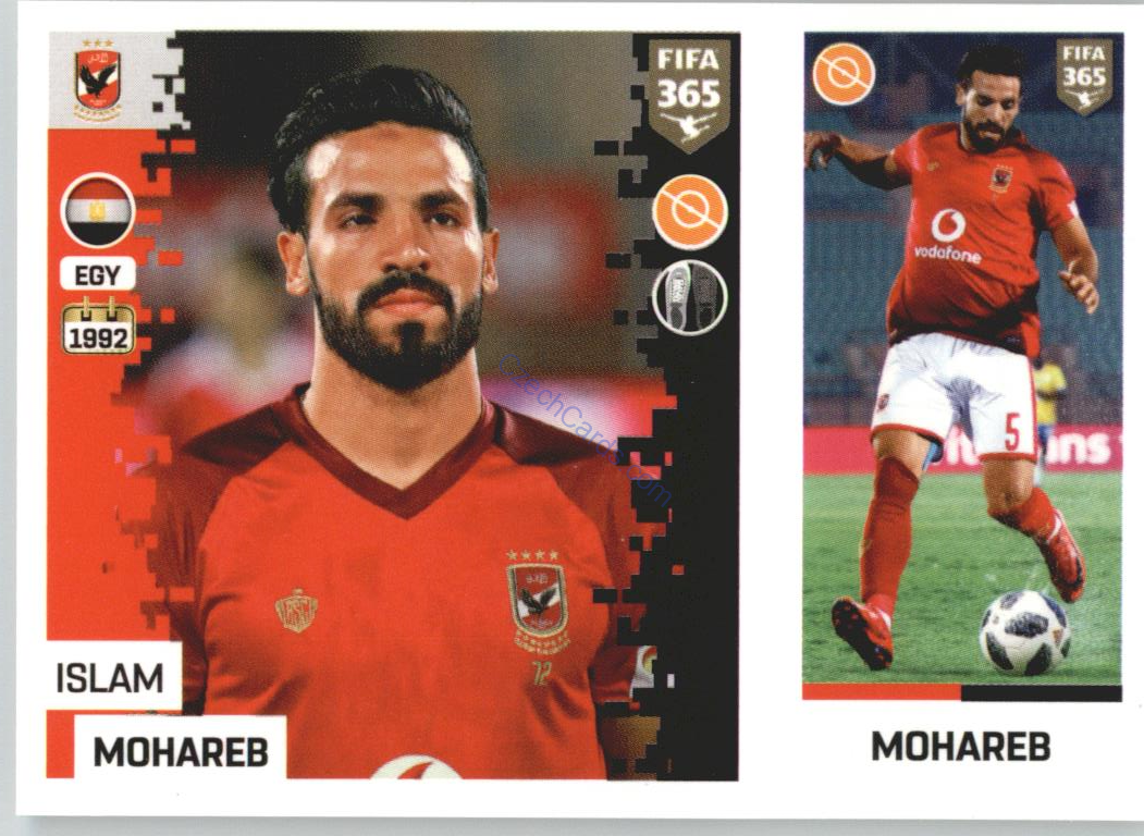 Islam Mohareb 2019 Panini FIFA 365 #339