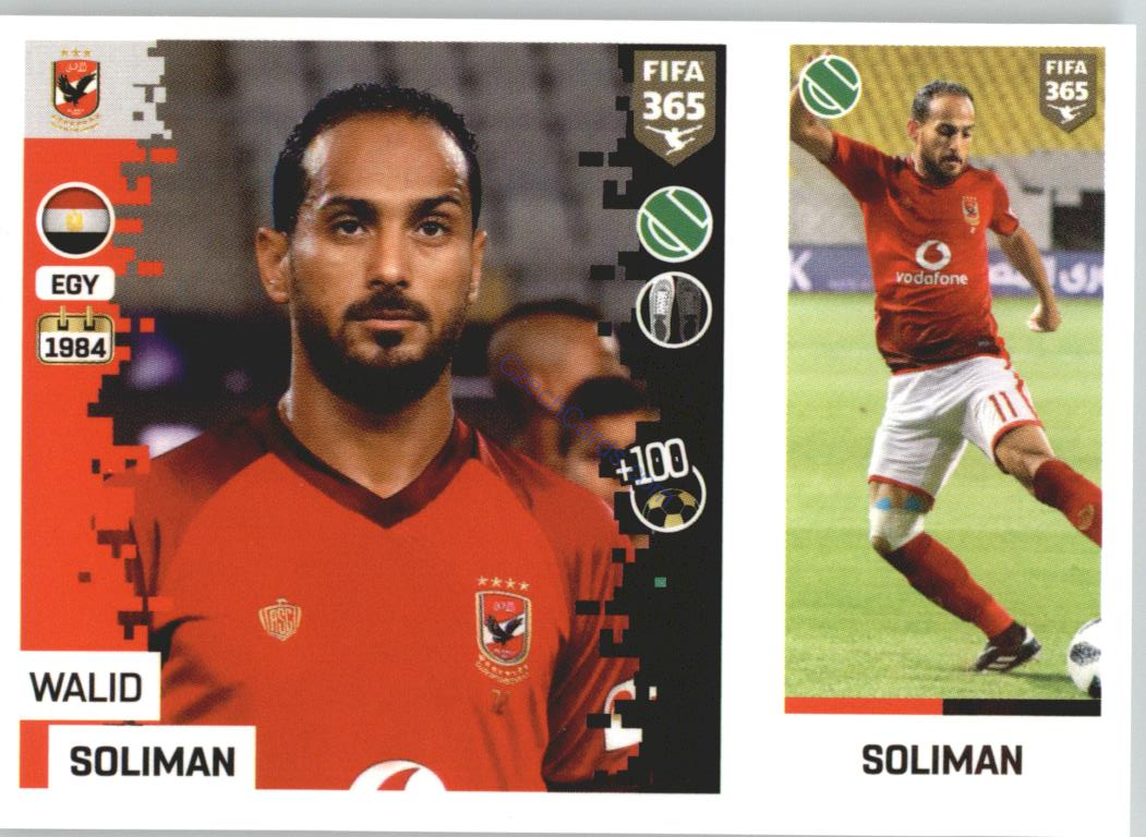 Walid Soliman 2019 Panini FIFA 365 #343