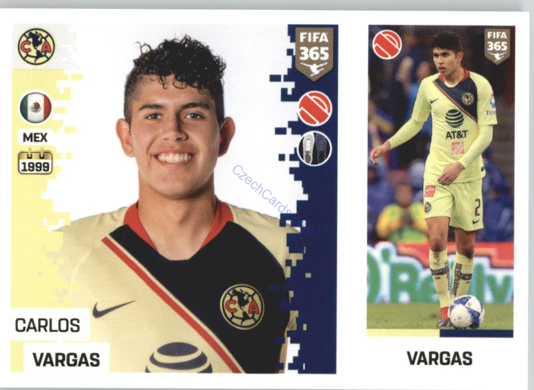 Carlos Vargas 2019 Panini FIFA 365 #347