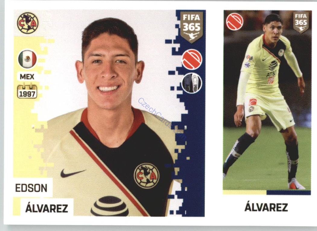 Edson Álvarez 2019 Panini FIFA 365 #348