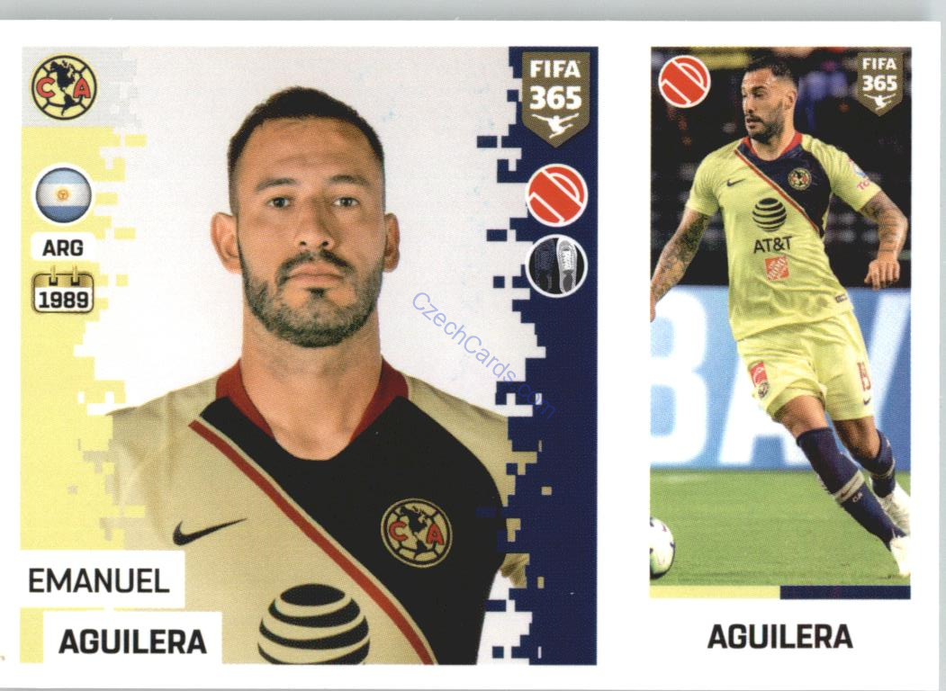 Emanuel Aguilera 2019 Panini FIFA 365 #349