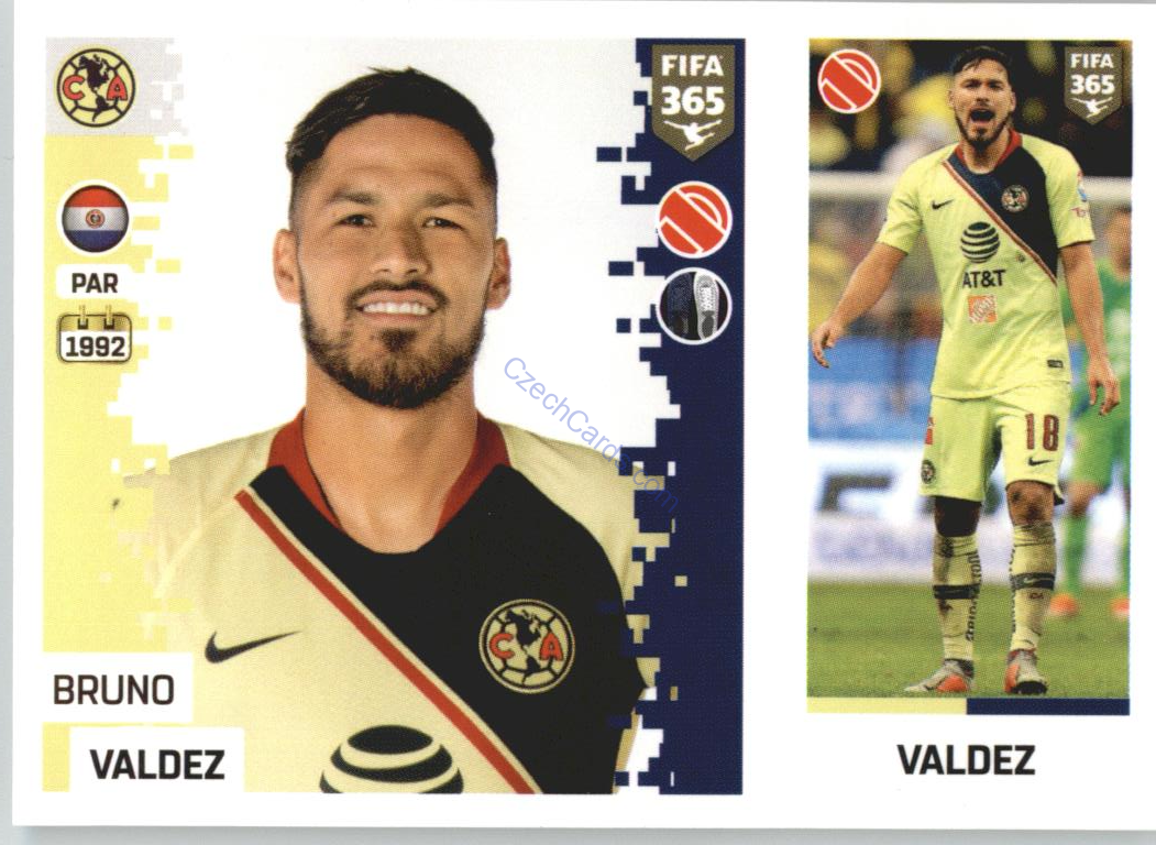 Bruno Valdez 2019 Panini FIFA 365 #350
