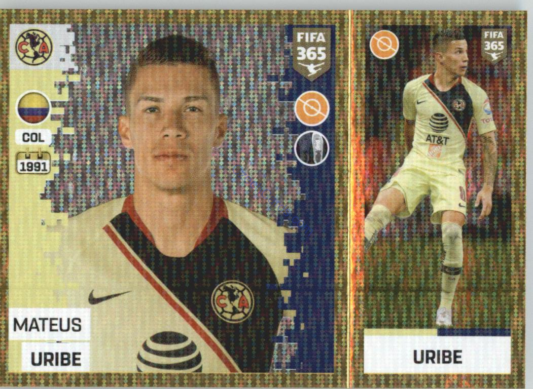 Mateus Uribe 2019 Panini FIFA 365 Gold #353