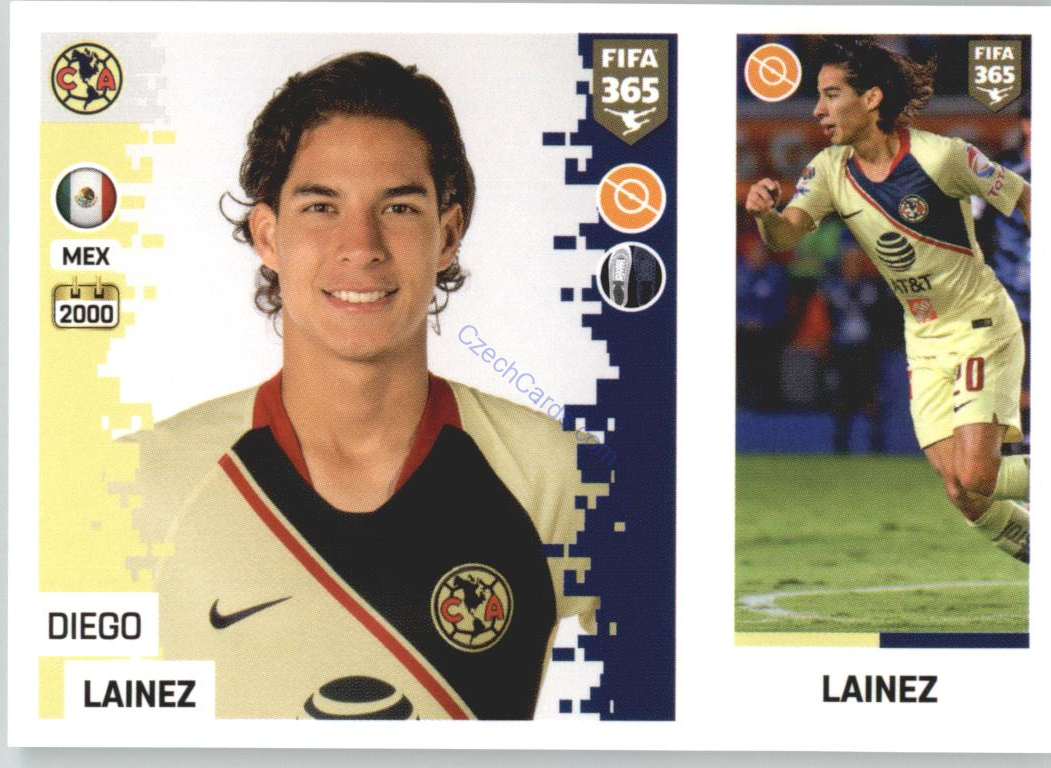 Diego Lainez 2019 Panini FIFA 365 #356