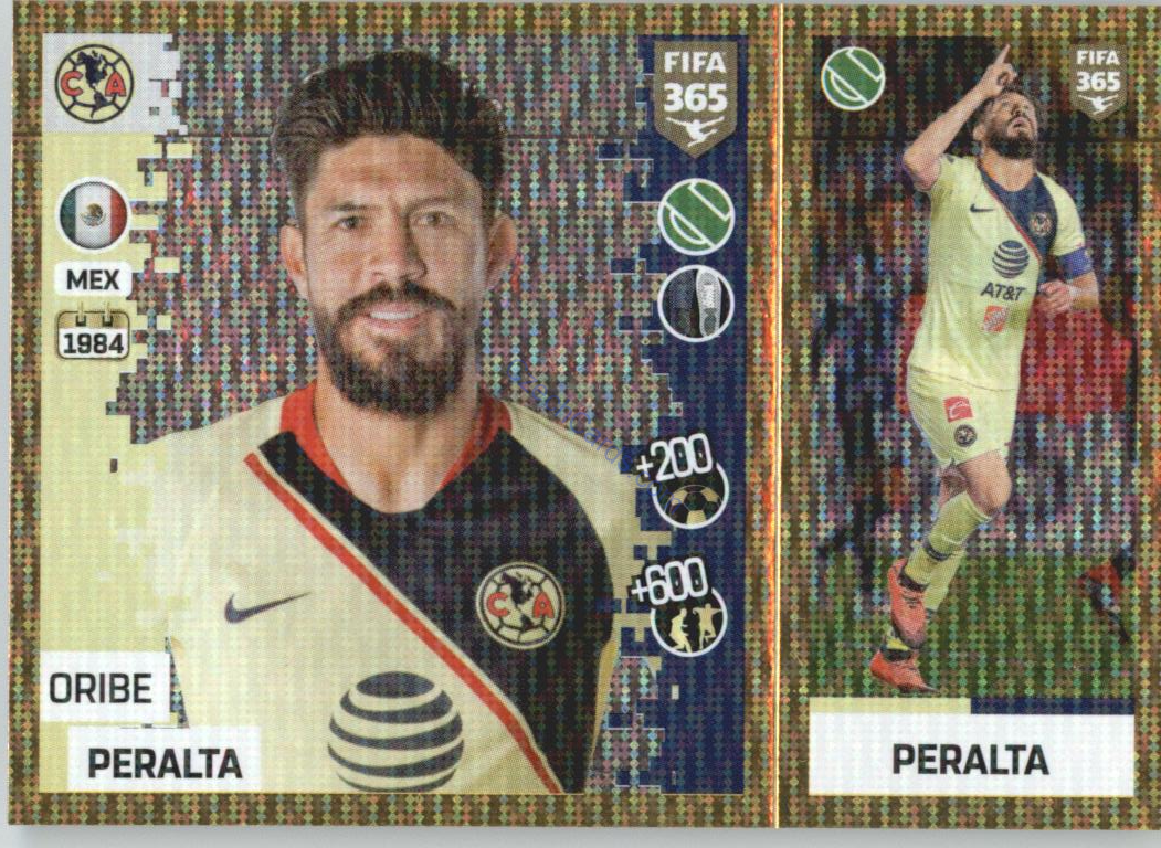 Oribe Peralta 2019 Panini FIFA 365 Gold #360