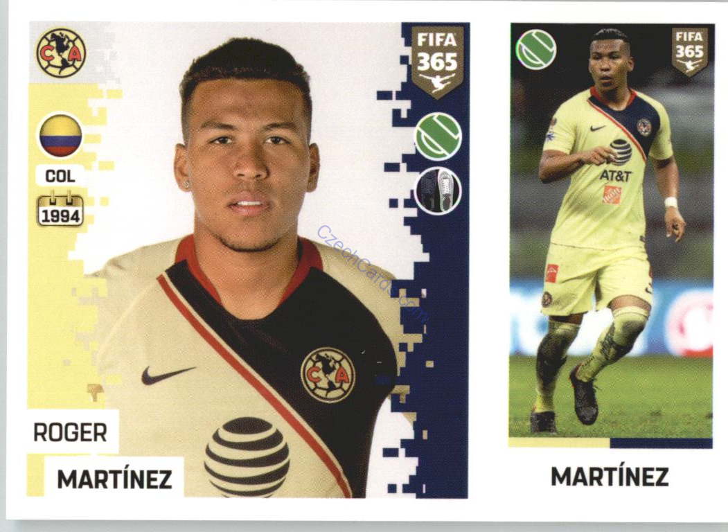 Roger Martínez 2019 Panini FIFA 365 Gold #361