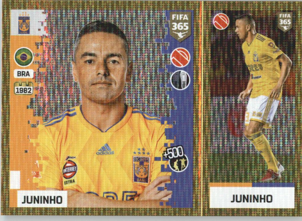 Juninho 2019 Panini FIFA 365 Gold #363