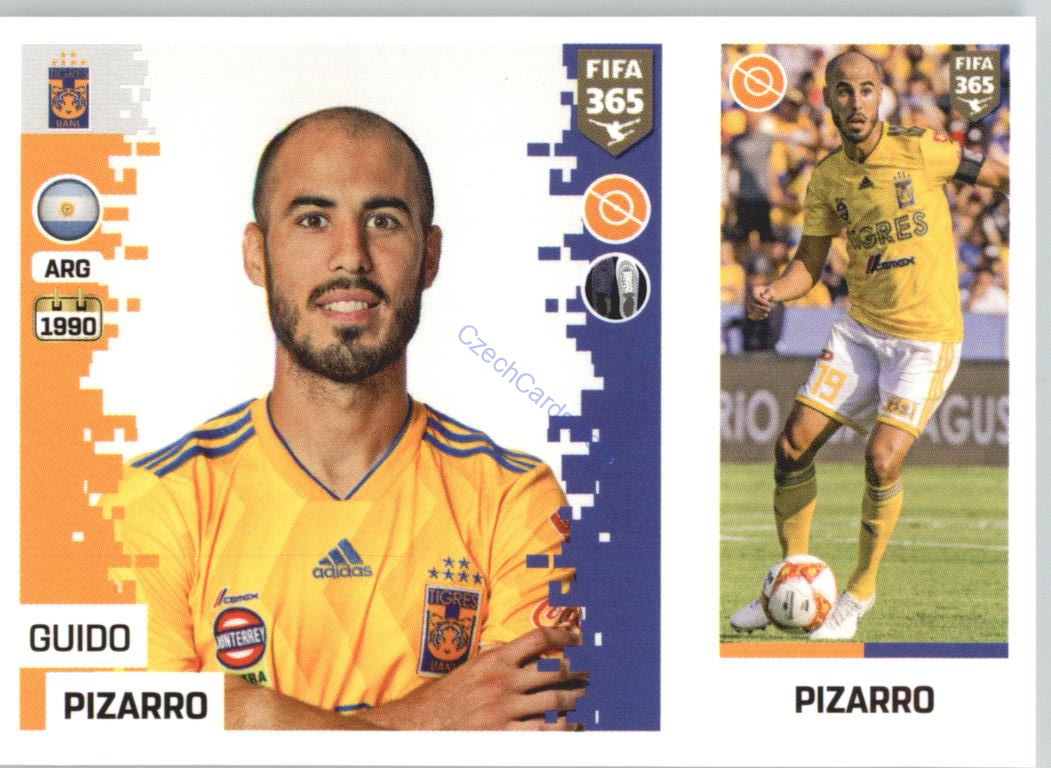 Guido Pizarro 2019 Panini FIFA 365 #369