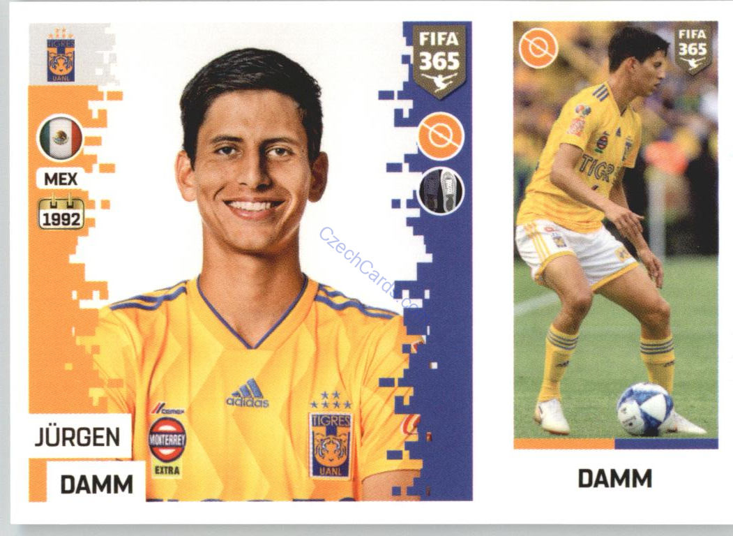 Jürgen Damm 2019 Panini FIFA 365 #372