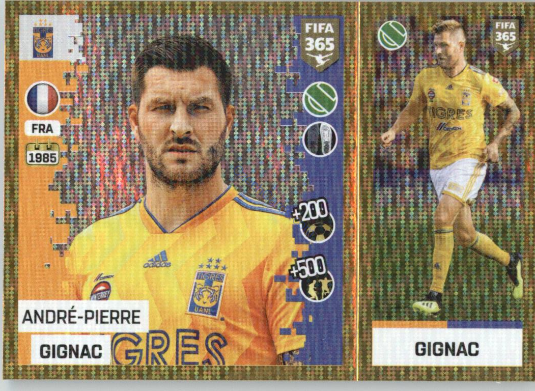 André-Pierre Gignac 2019 Panini FIFA 365 Gold #376