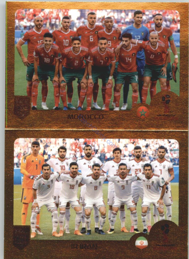 Morocco / IR Iran 2019 Panini FIFA 365 Gold #381