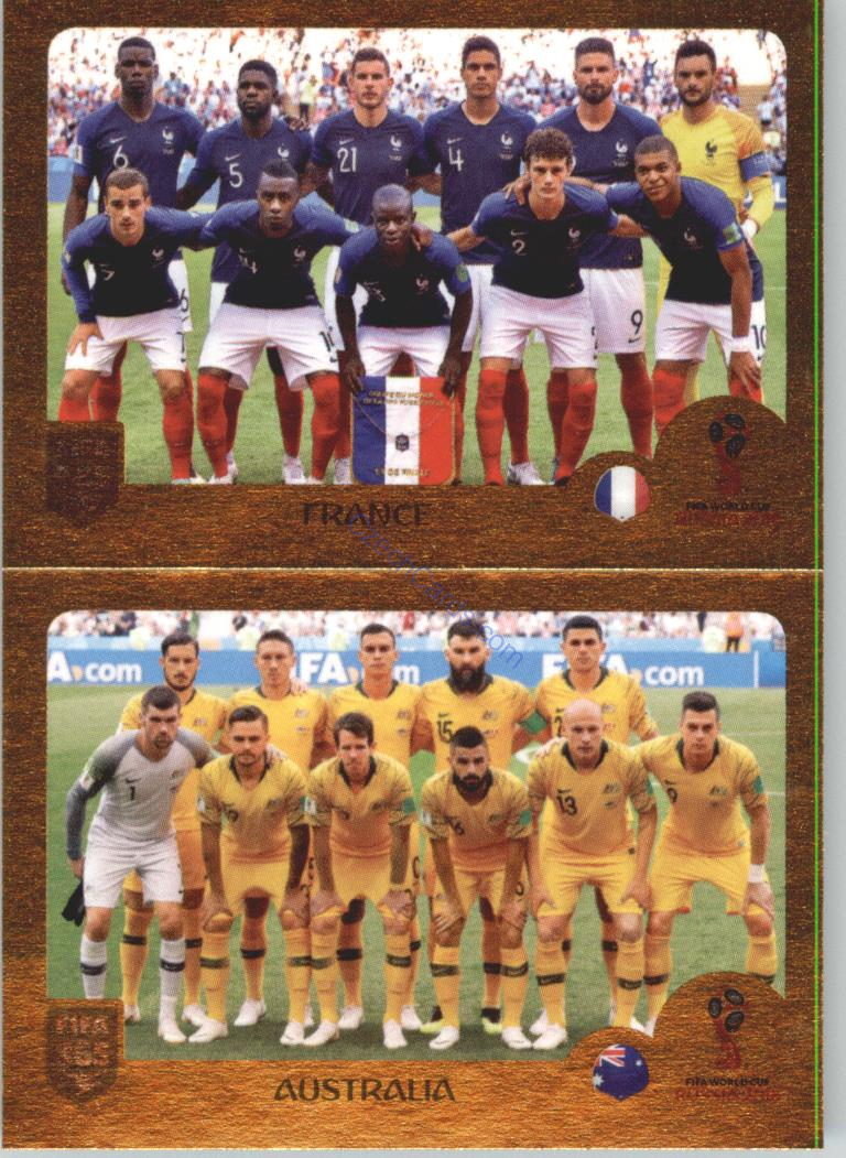 France /Australia 2019 Panini FIFA 365 Gold #382