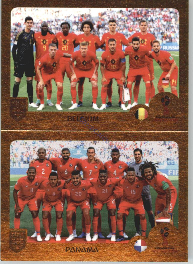 Belgium / Panama 2019 Panini FIFA 365 Gold #390