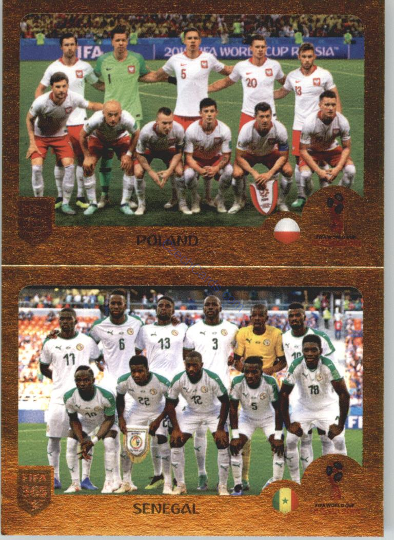 Poland / Senegal 2019 Panini FIFA 365 Gold #392