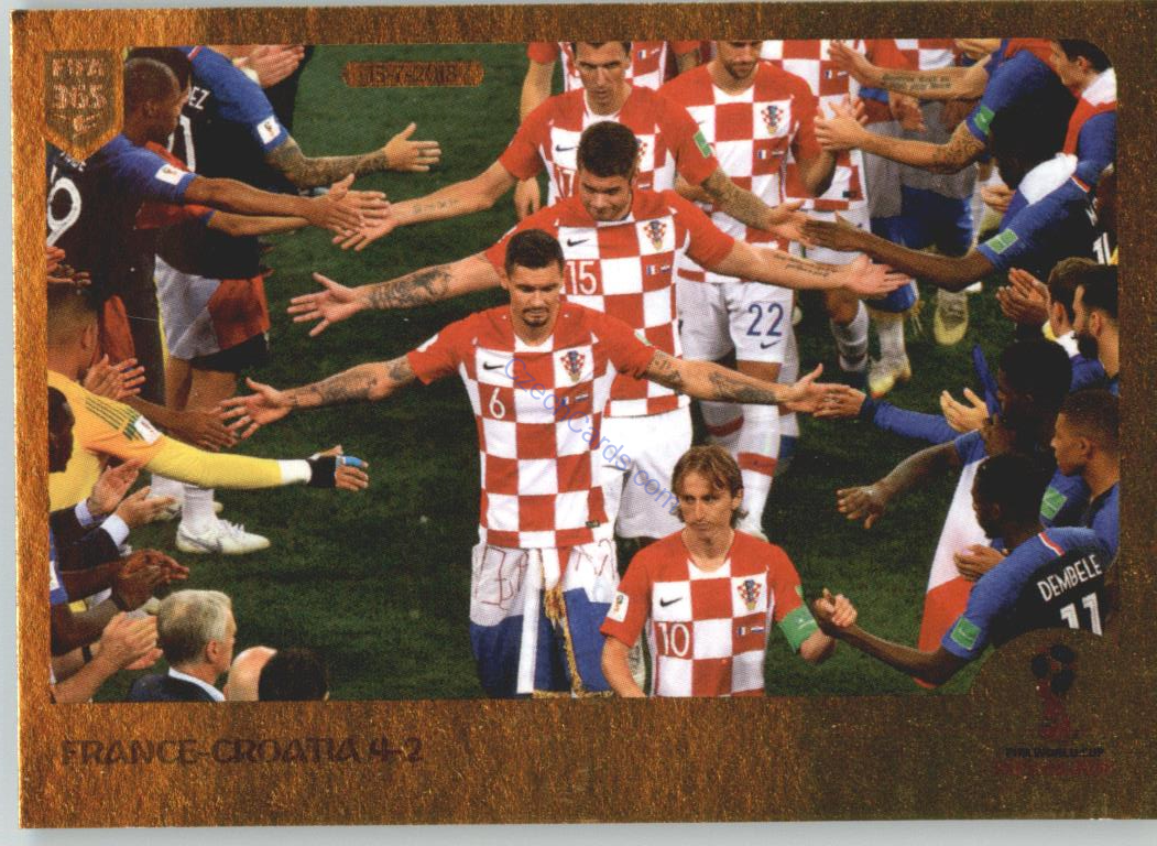 Rewarding Croatia 2019 Panini FIFA 365 Gold #400