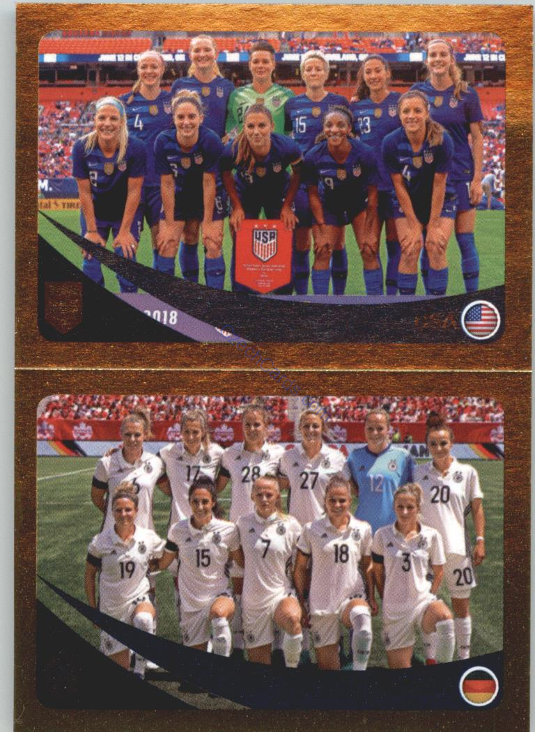 USA / Germany 2019 Panini FIFA 365 Gold #420