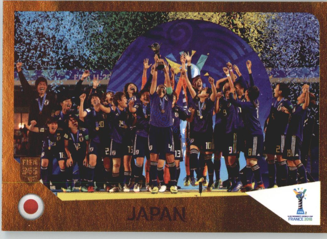 Winner Japan 2019 Panini FIFA 365 Gold #424