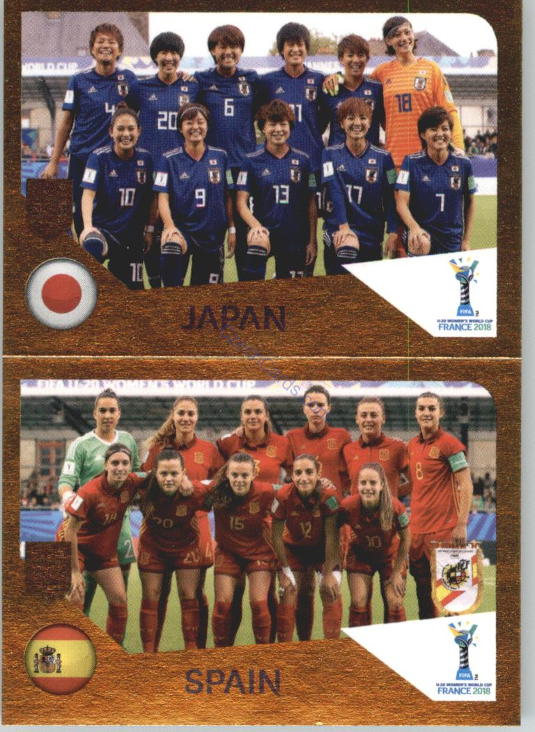Japan - Spain 2019 Panini FIFA 365 Gold #425