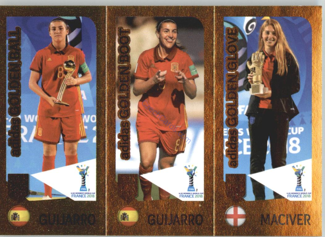 Guijarro / Guijarro / Maciver 2019 Panini FIFA 365 Gold #427