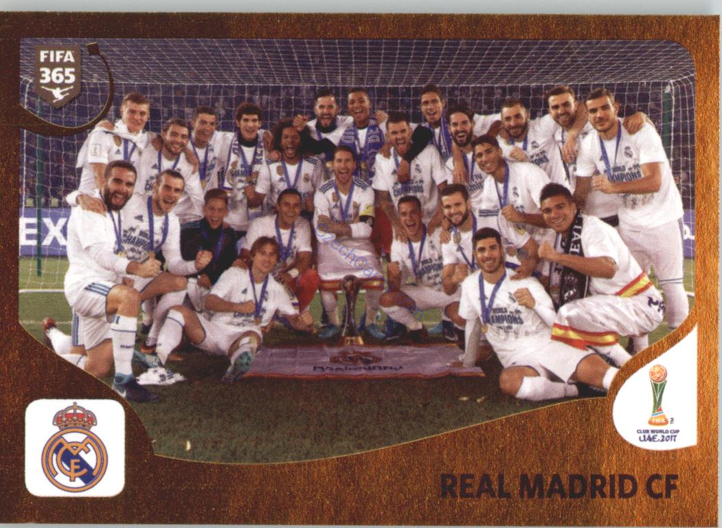Real Madrid CF 2019 Panini FIFA 365 Gold #436